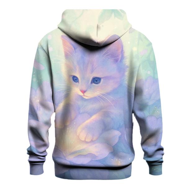 Botanical Dream Purring printed hoodies