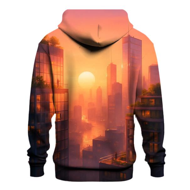 Coral City Golden Hour hoodie designs
