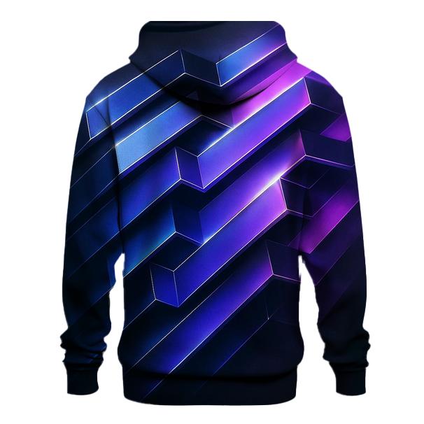 Chromatic Wave Matrix heavyweight hoodies