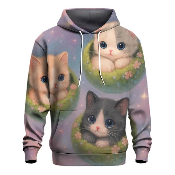 Pocket Planet Pals printed hoodies