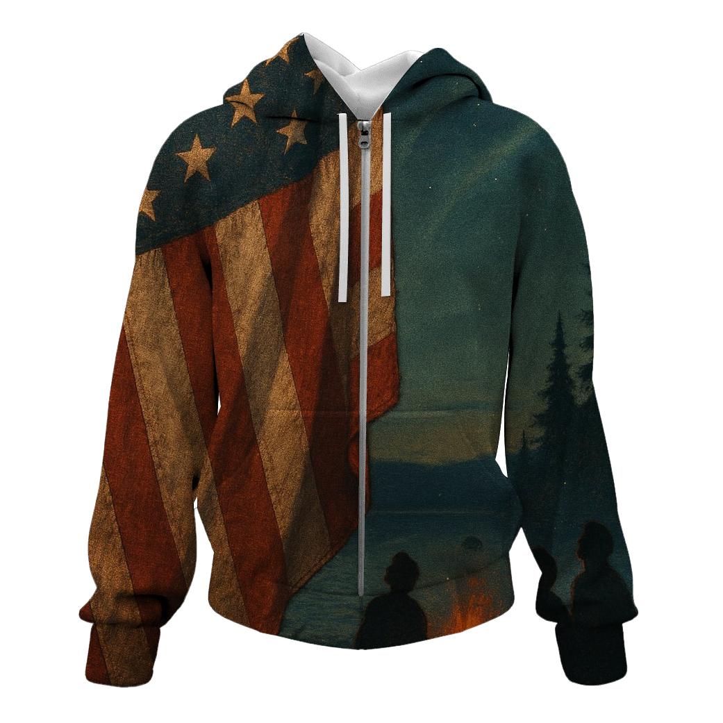 Vintage Campfire Standard hoodie styles