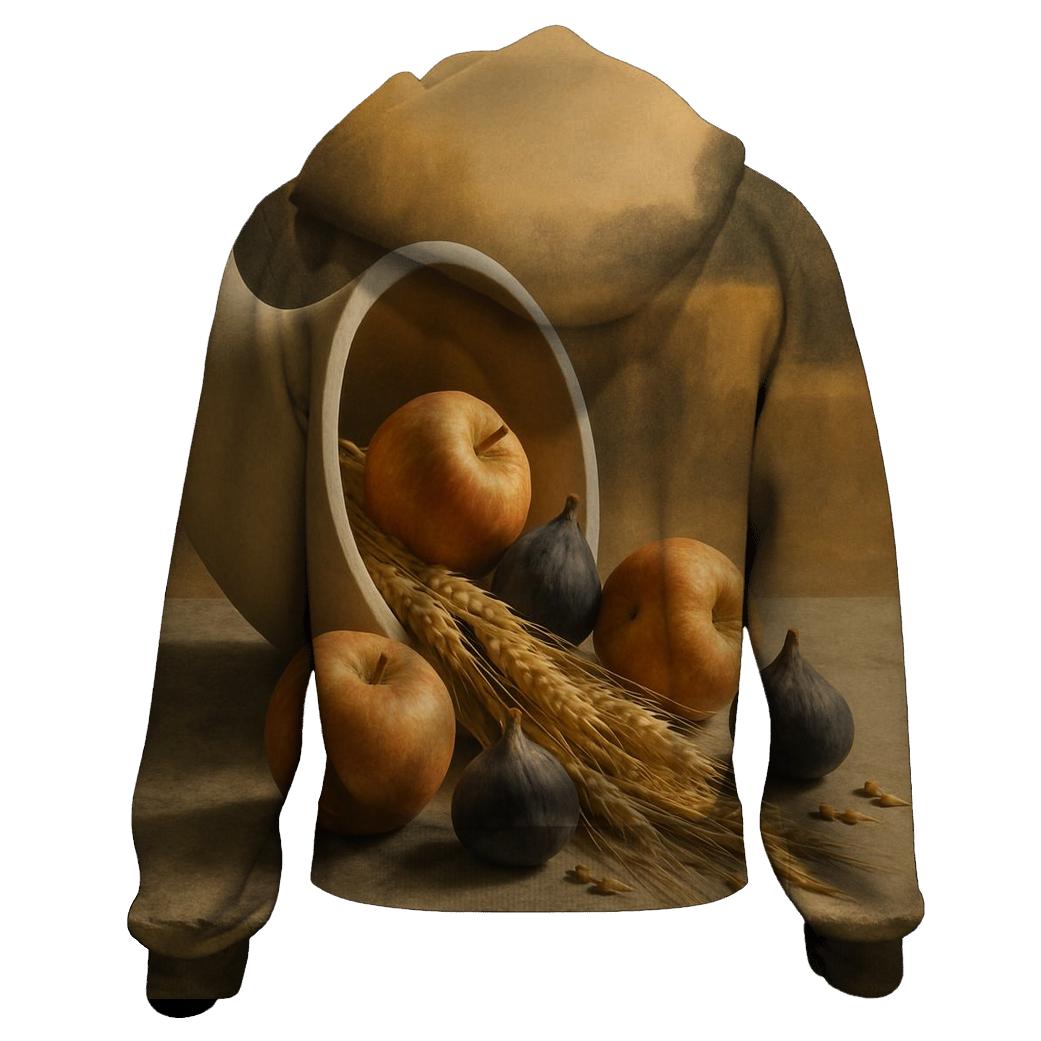 Sunlit Cornucopia On Stone Table hoodie designs