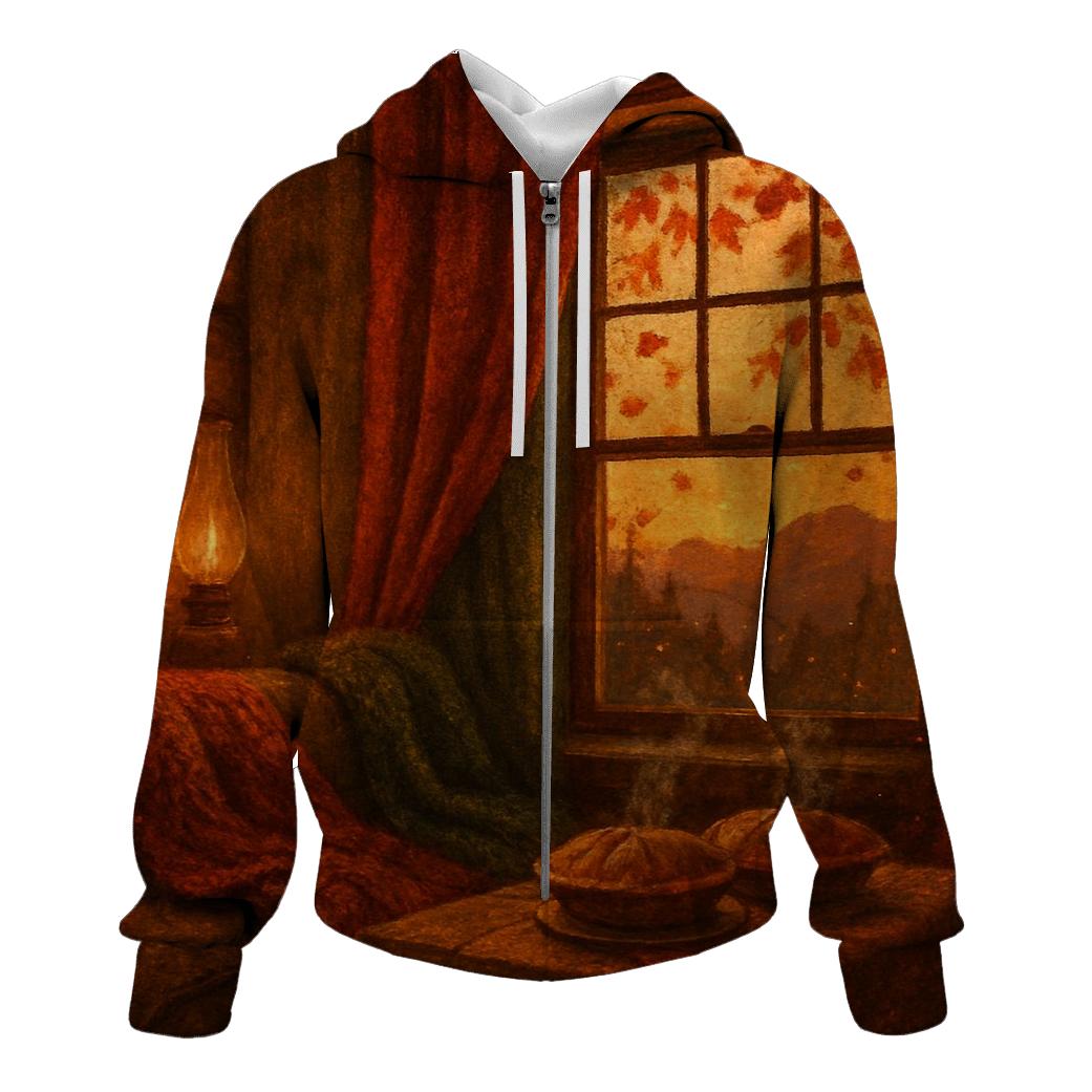 Cozy Cabin Harvest Nook pullover hoodies
