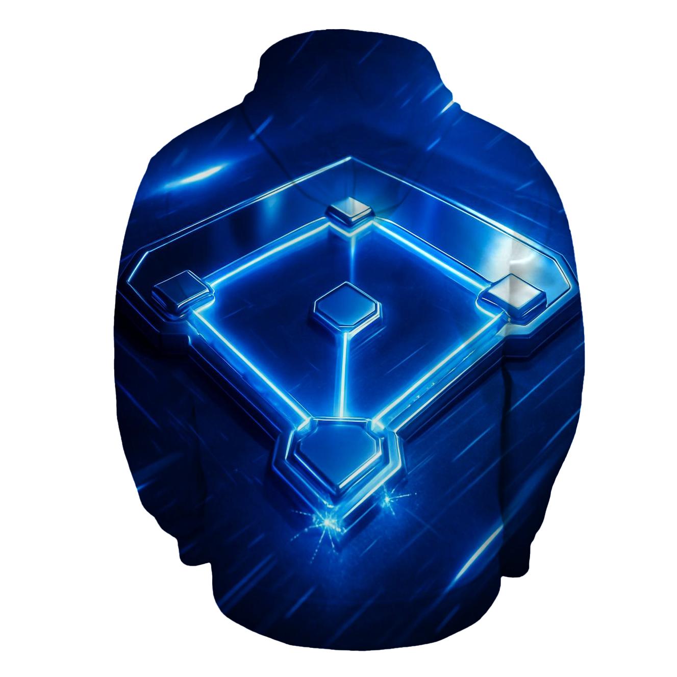 Diamond In Chrome graphic hoodies