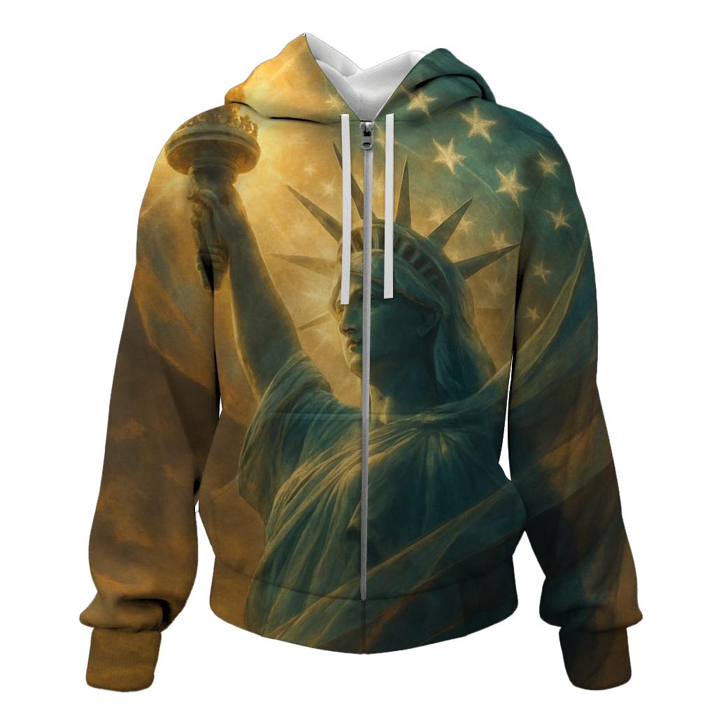 Liberty Halo Wrap heavyweight hoodies