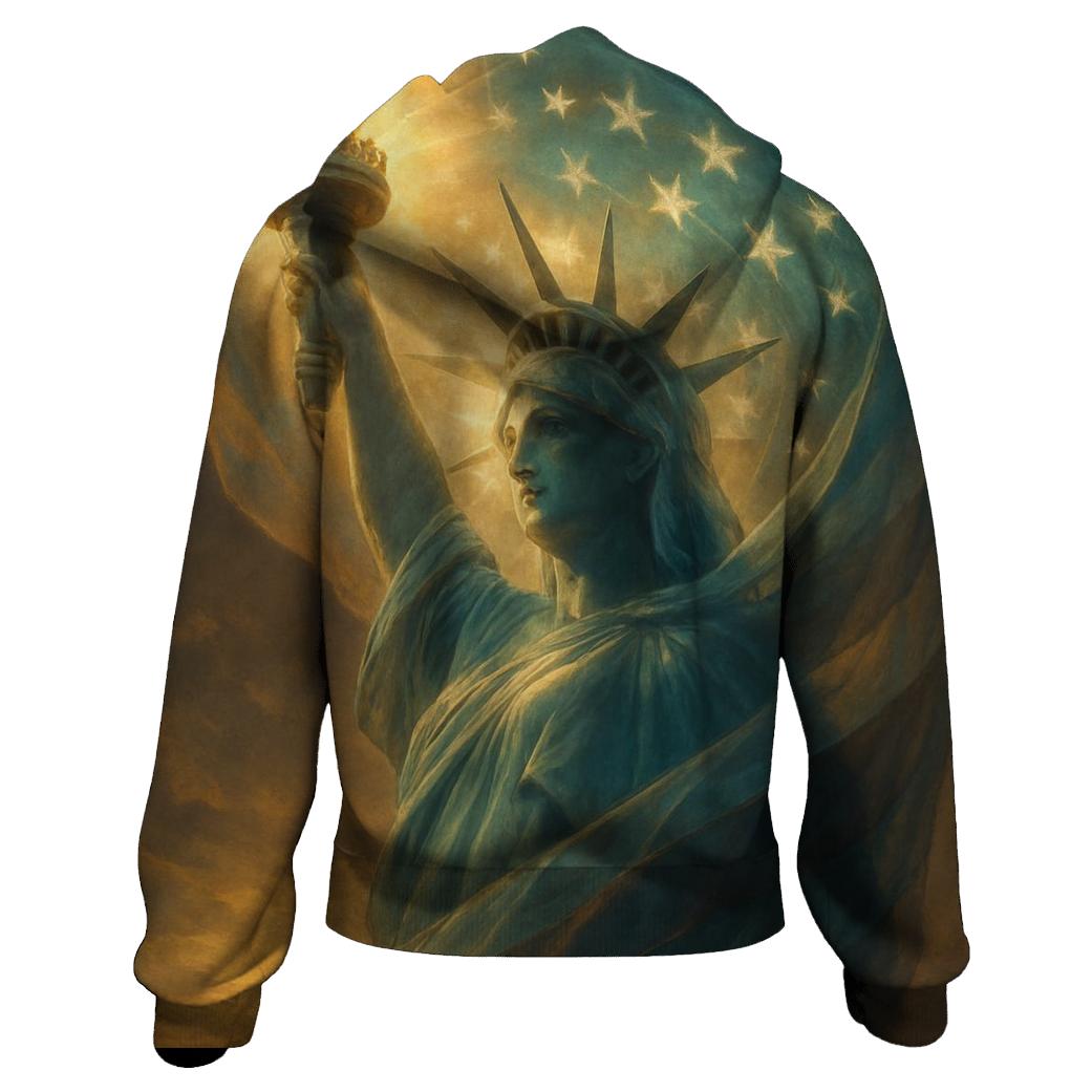 Liberty Halo Wrap heavyweight hoodies