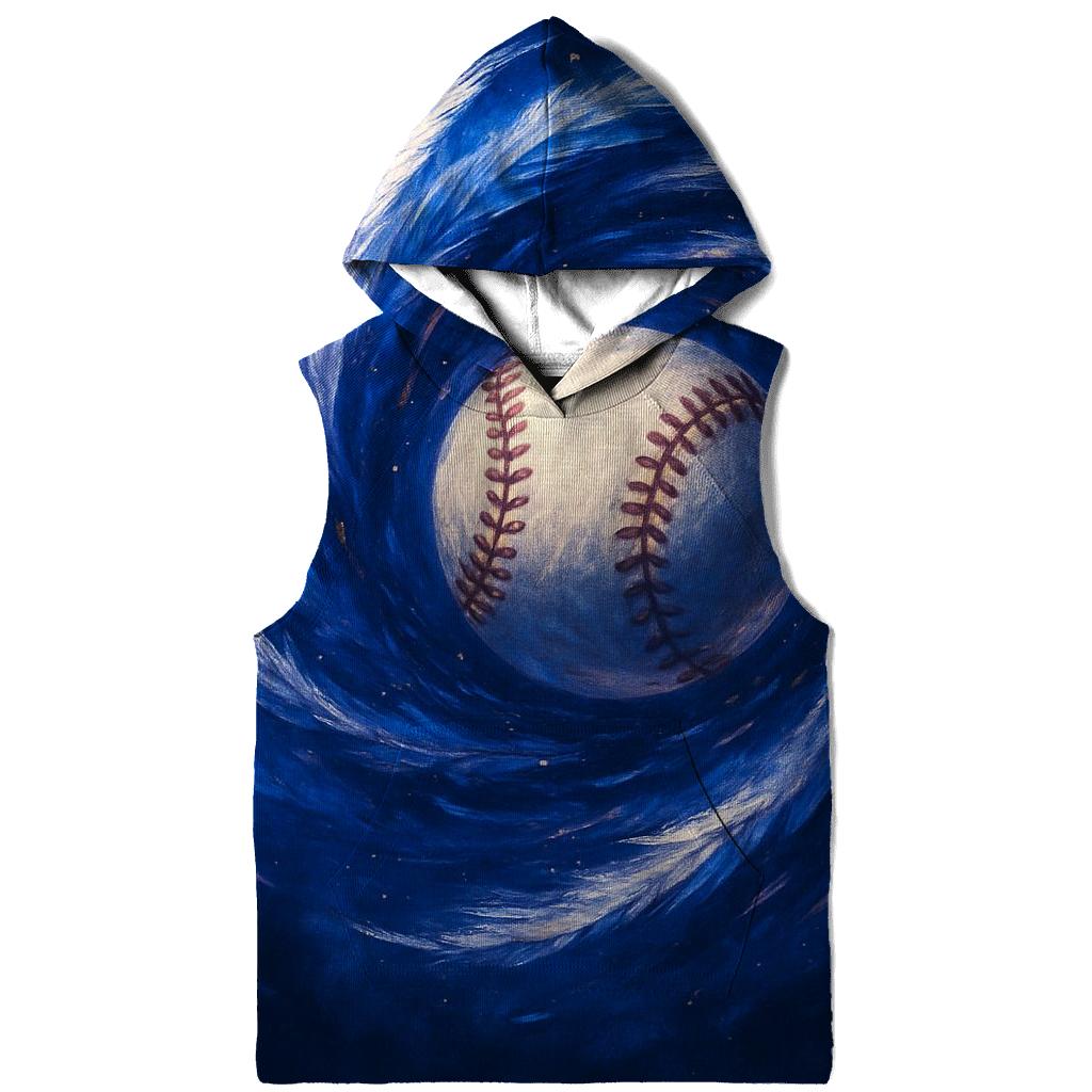 Feather Storm Blue Jays Emblem embroidered hoodies