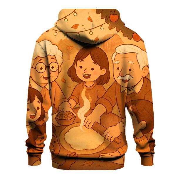 Apple Orchard Pie Circle premium hoodies