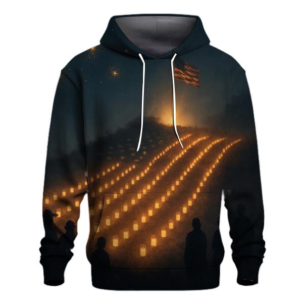 Lanterns At Valor Ridge heavyweight hoodies