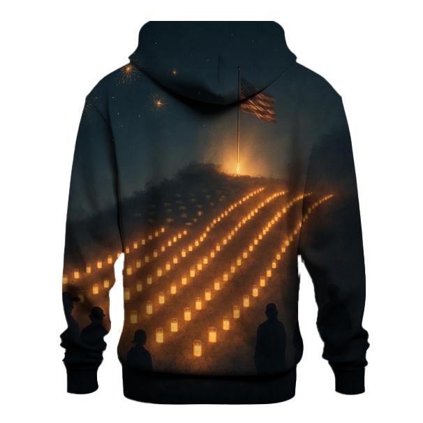 Lanterns At Valor Ridge heavyweight hoodies