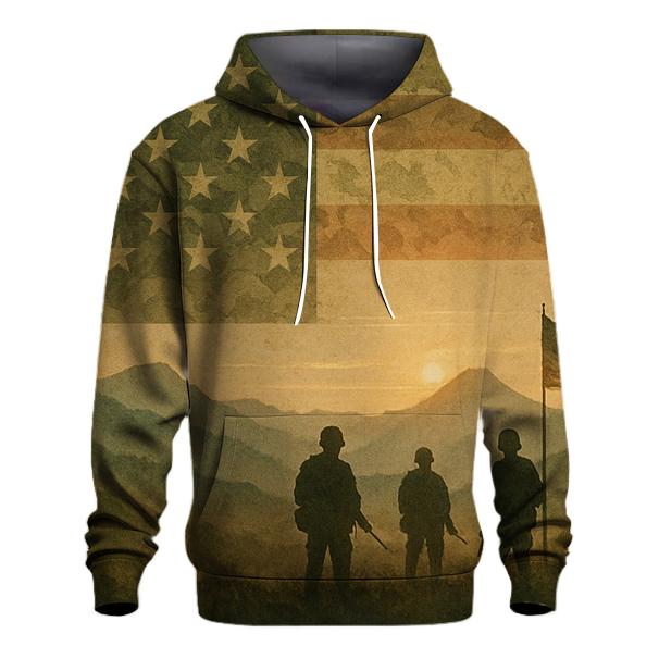 Camouflage Honor Fade zip-up hoodies