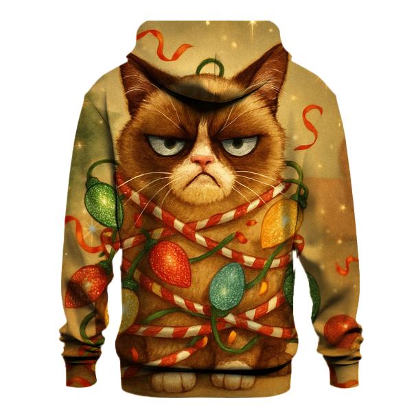 Grumpy Cat In Lights hoodie trends