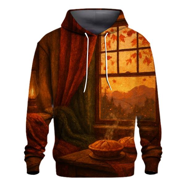 Cozy Cabin Harvest Nook hoodie trends