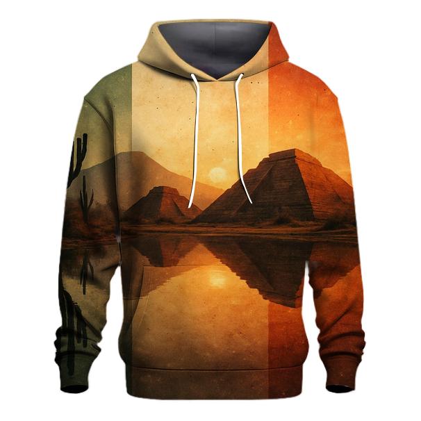 Aztec Mirage Reflection designer hoodies