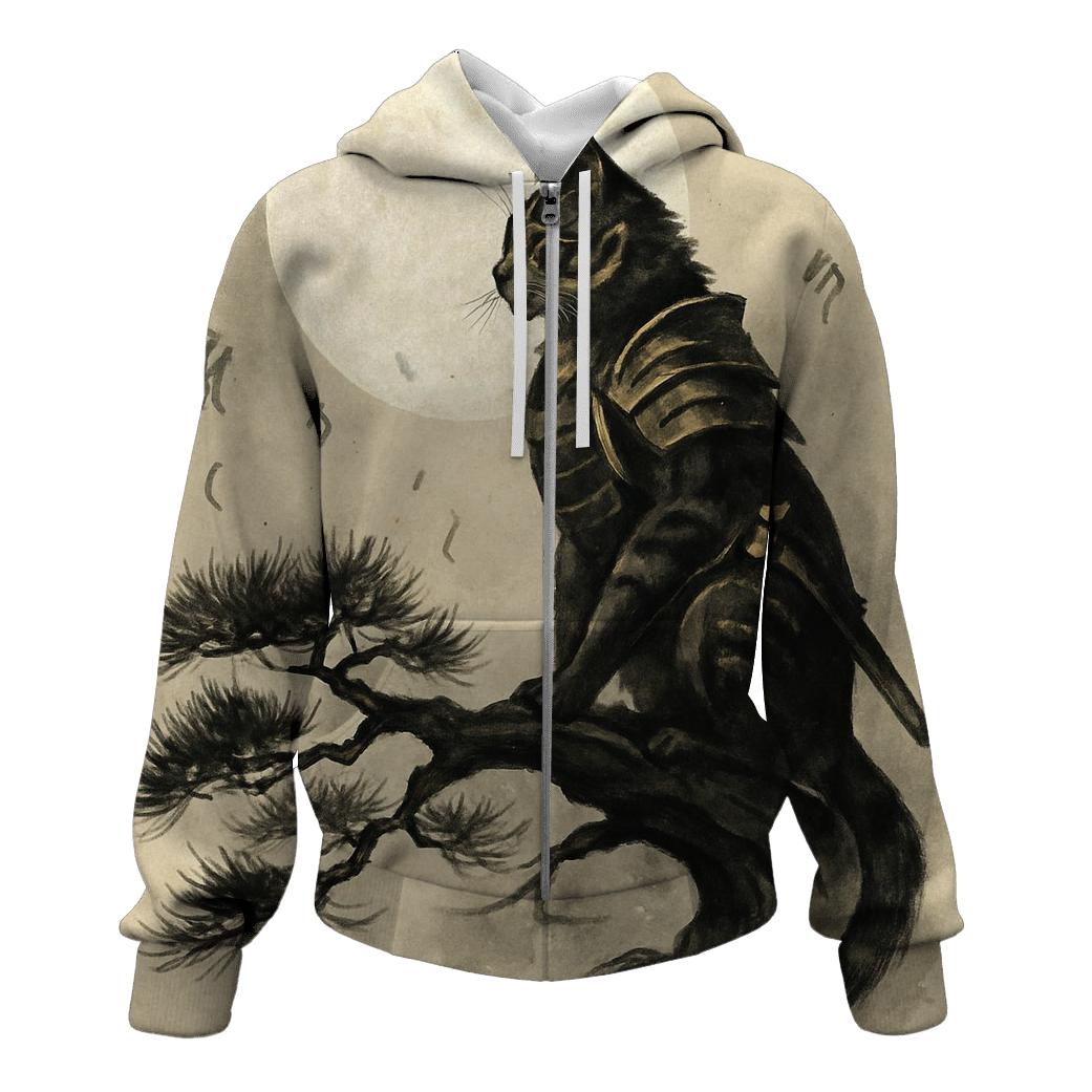 Samurai Moon Watcher lightweight hoodies