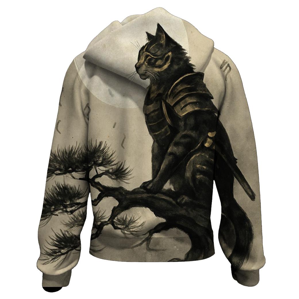Samurai Moon Watcher lightweight hoodies