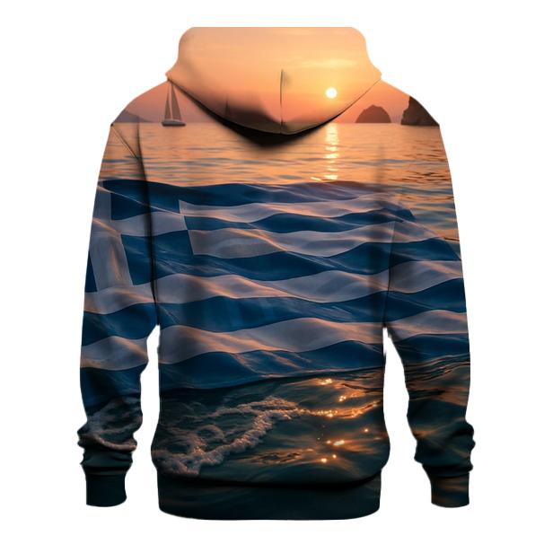 Aegean Flag Tide hoodie trends