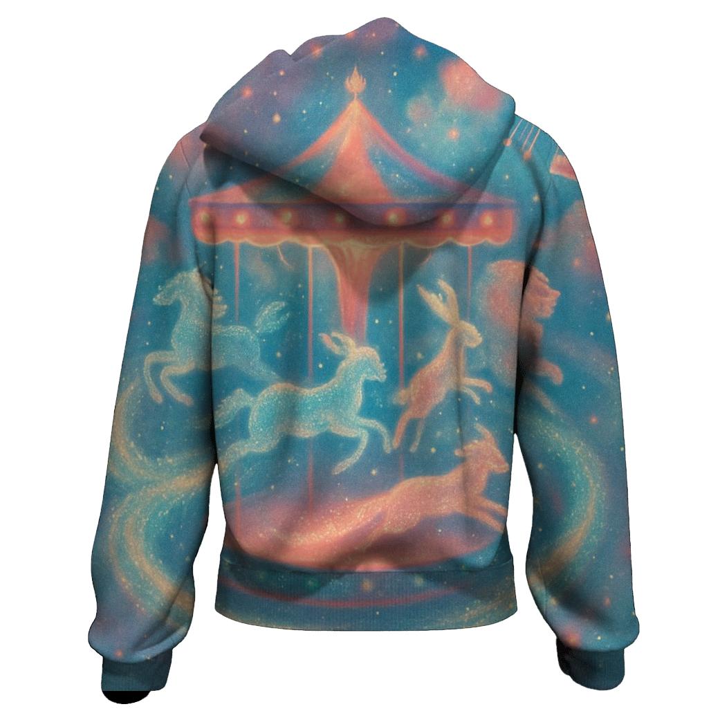 Comet Tail Carousel premium hoodies