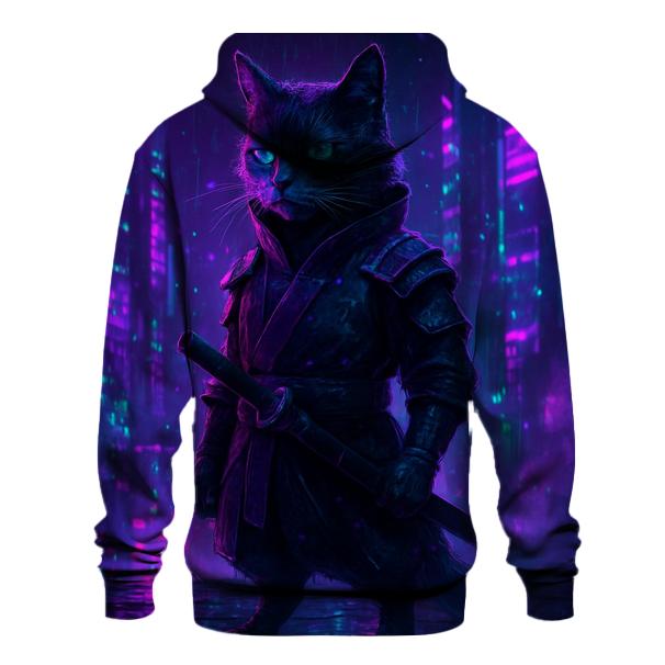 Neon Alley Sentinel printed hoodies