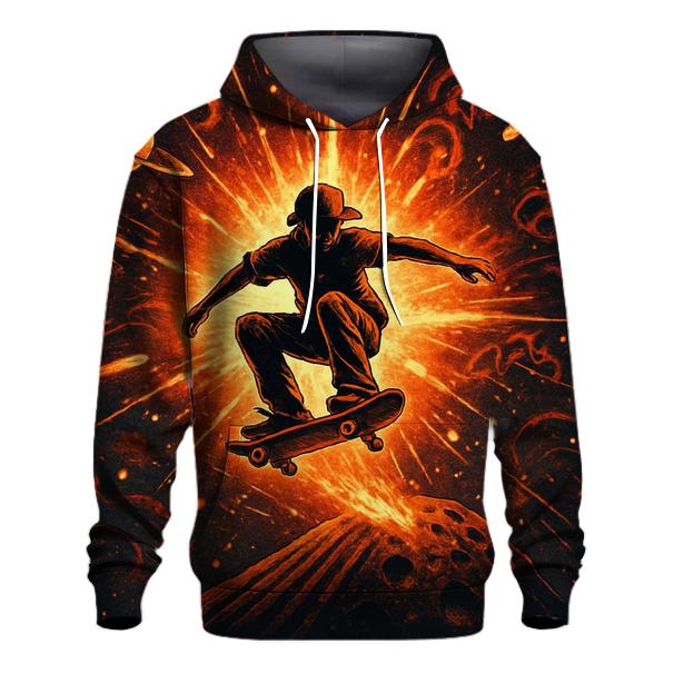 Supernova Skatepark printed hoodies