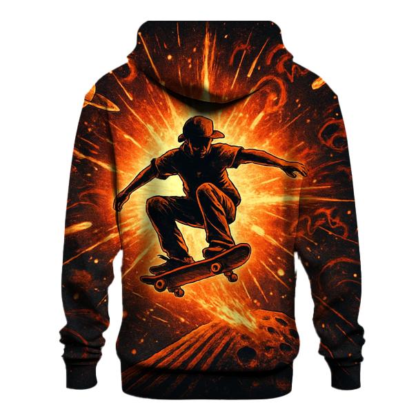 Supernova Skatepark printed hoodies