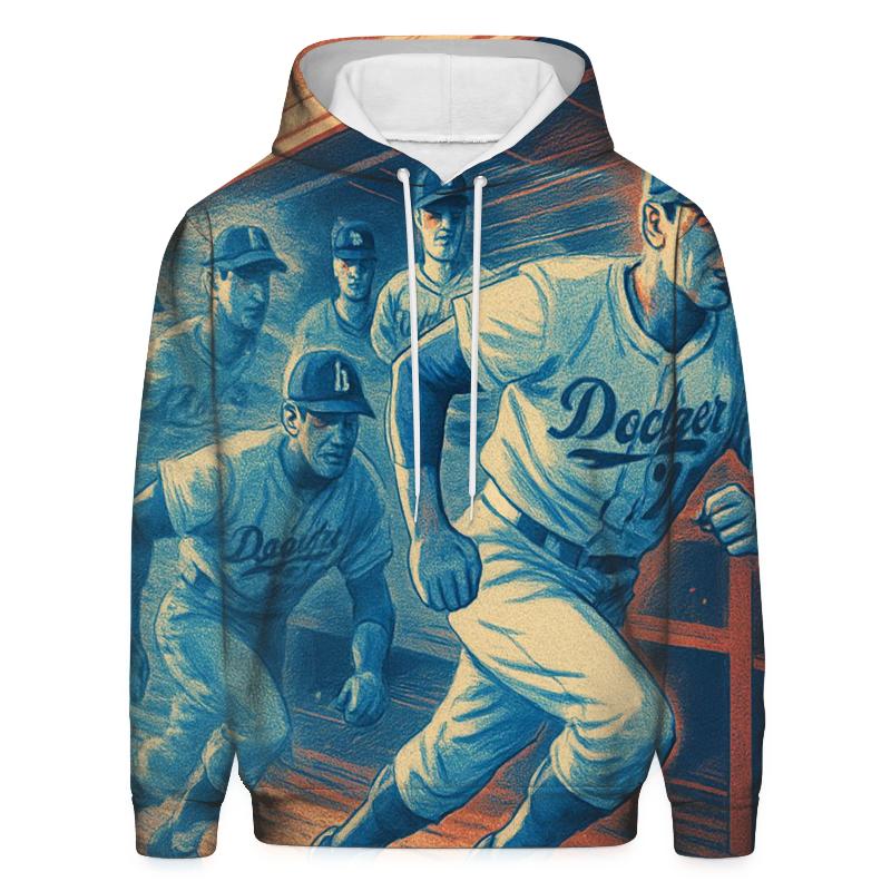 Retro Motion Dugout zip-up hoodies