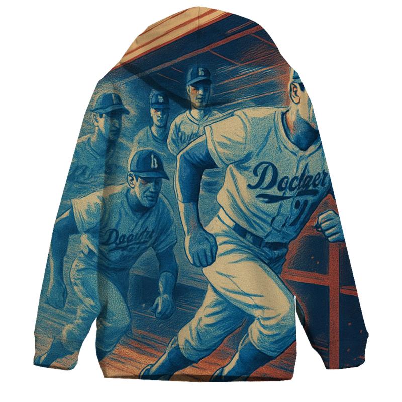 Retro Motion Dugout zip-up hoodies
