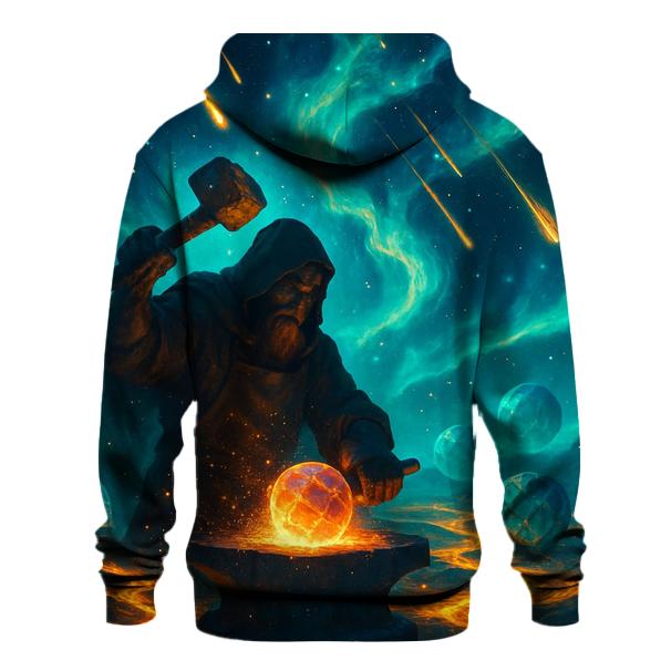 Crystal Nebula Forge designer hoodies