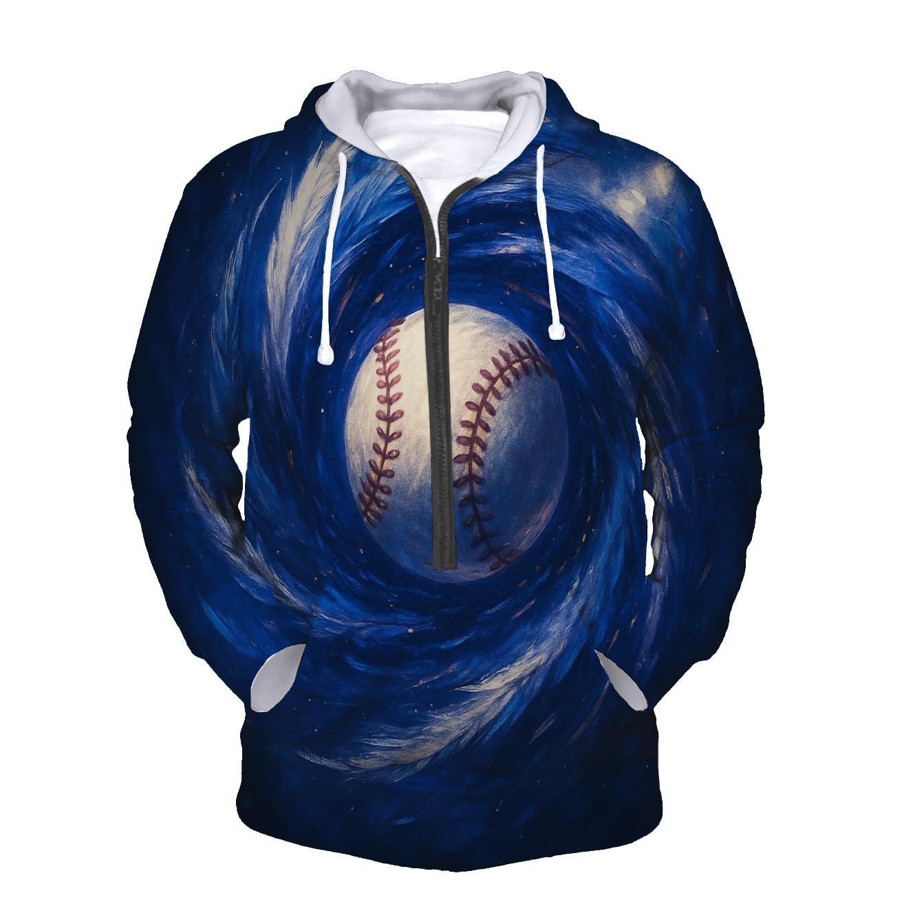 Feather Storm Blue Jays Emblem printed hoodies