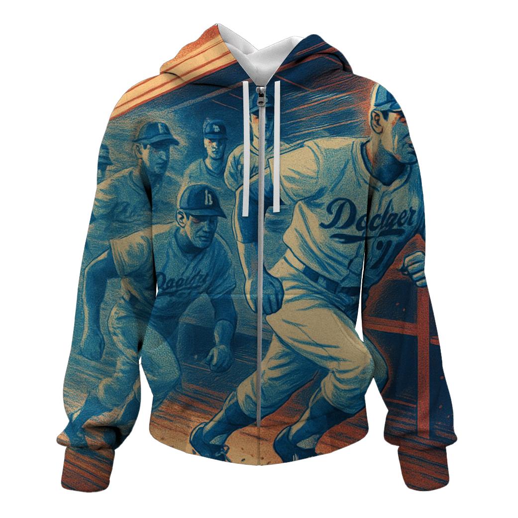 Retro Motion Dugout hoodie trends