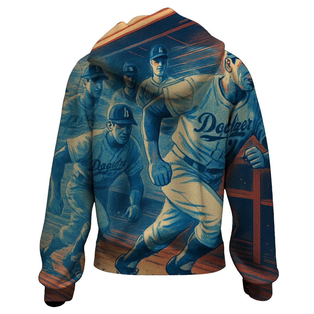 Retro Motion Dugout hoodie trends