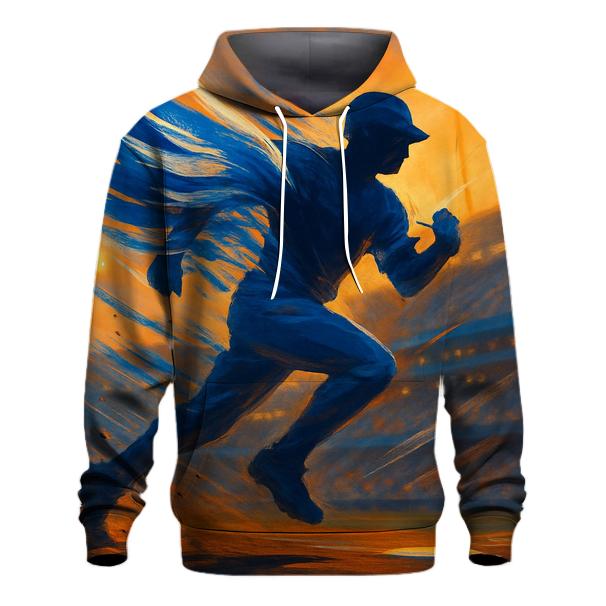 Winged Speed Silhouette lightweight hoodies