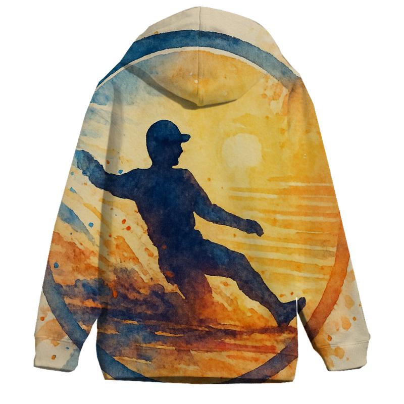 Blue Jays Retro Motion Badge zip-up hoodies