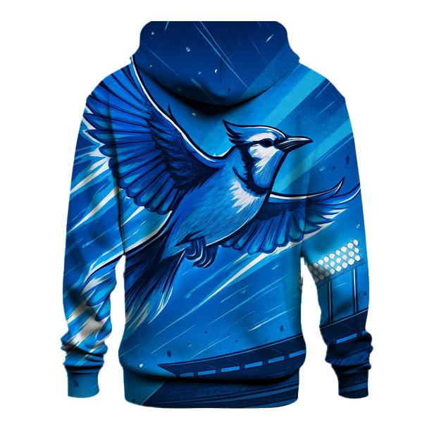 Blue Jay Over Stadium custom hoodies