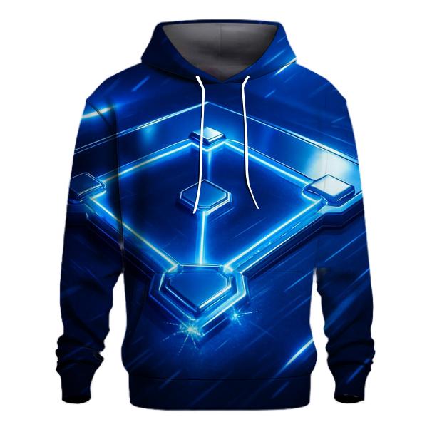 Diamond In Chrome lightweight hoodies