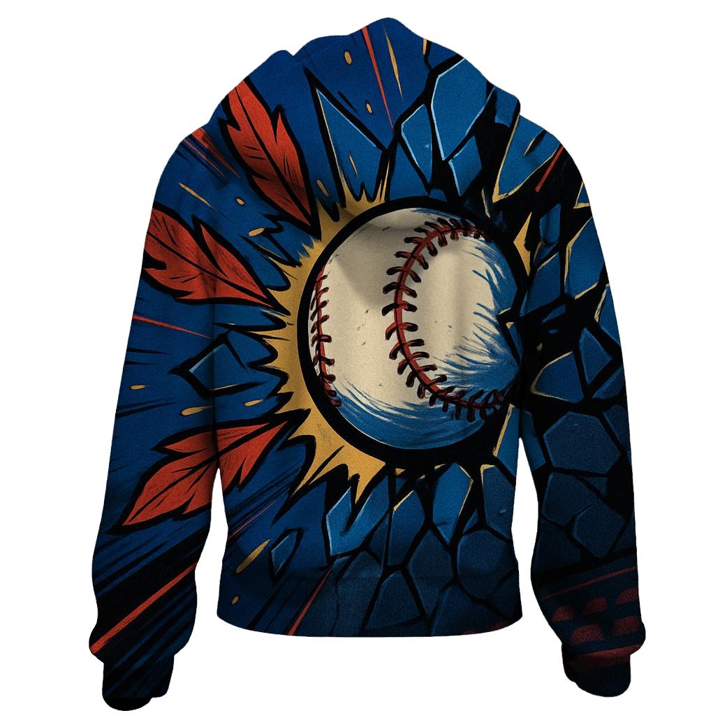 Blue Jays Feather Breakout zip-up hoodies