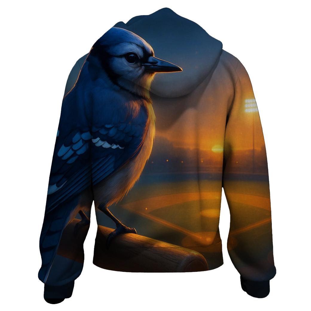 Blue Jays Skyline Swing pullover hoodies