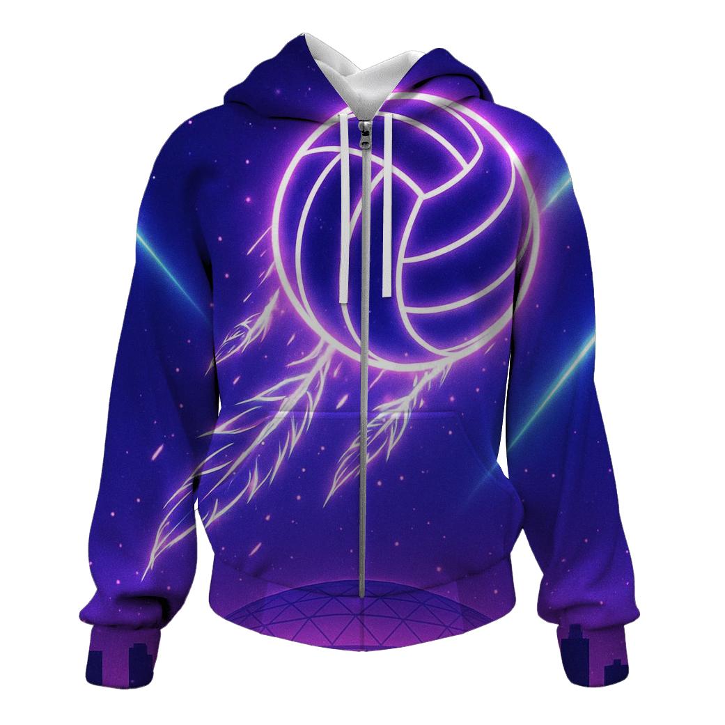 Skyline Strike With Blue Jays lightweight hoodies