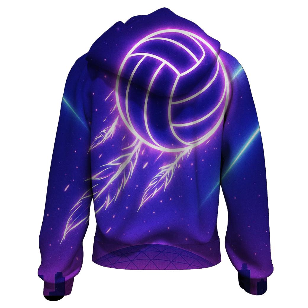 Skyline Strike With Blue Jays lightweight hoodies