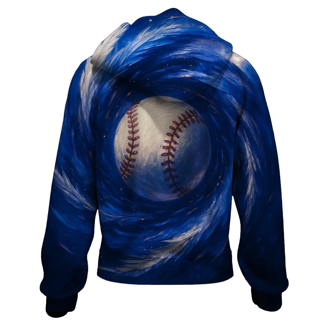 Feather Storm Blue Jays Emblem designer hoodies