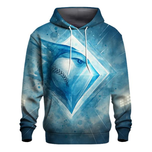 Feathered Diamond Fusion With Blue Jays heavyweight hoodies
