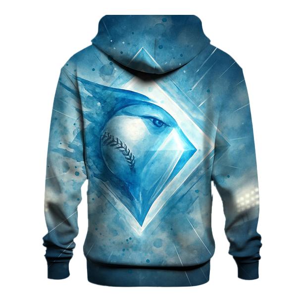 Feathered Diamond Fusion With Blue Jays heavyweight hoodies