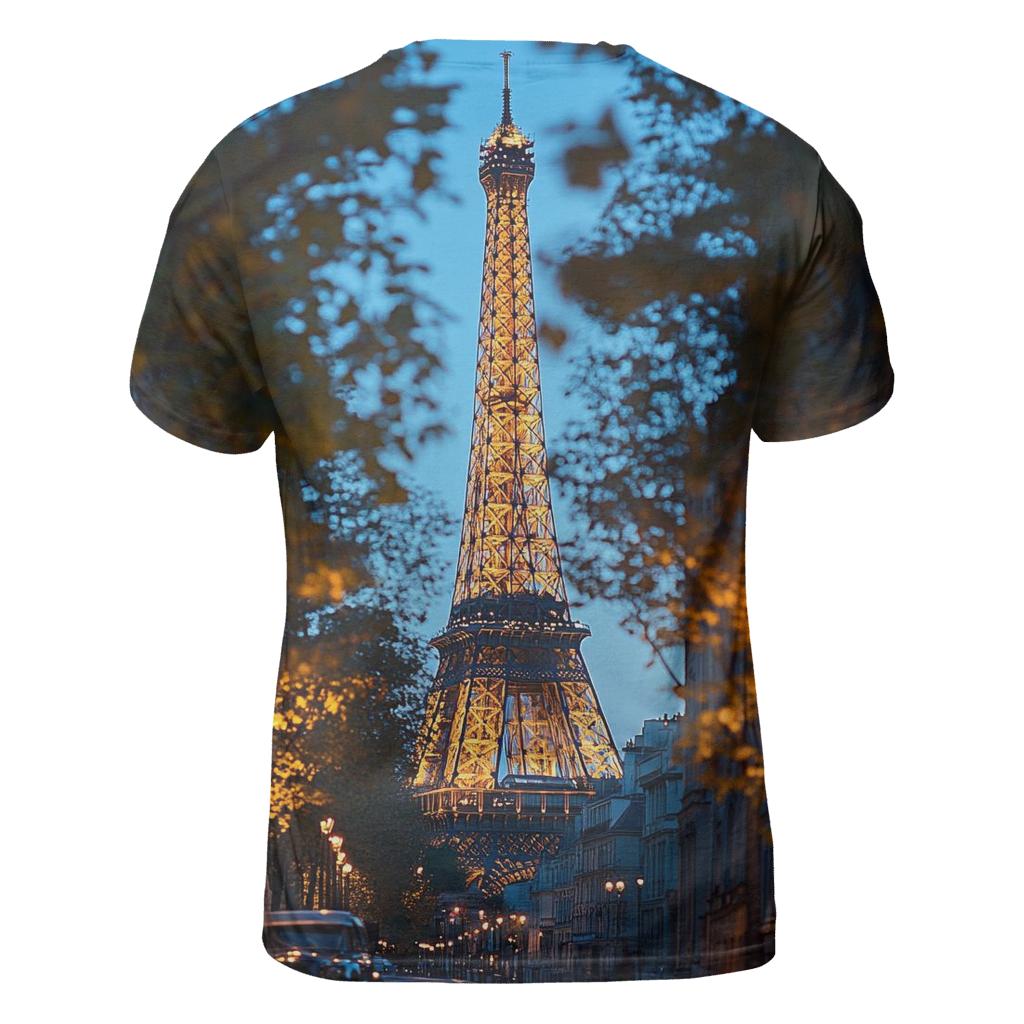 Eiffel Tower - Paris statement graphic shirts