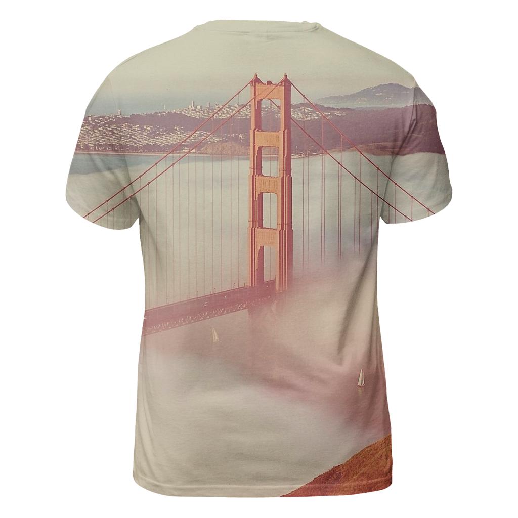 Golden Gate Bridge - San Francisco designer pattern shirts