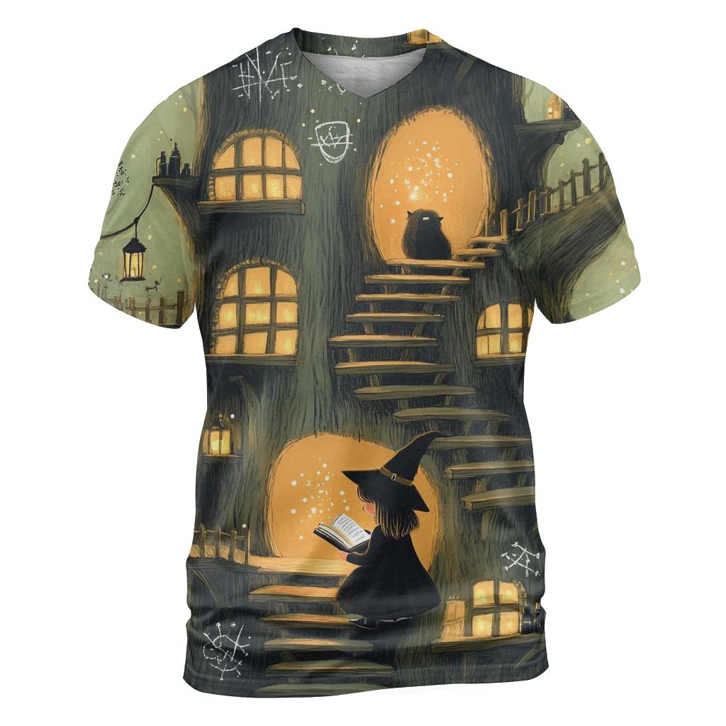 Witch School In Haunted Hollow personalized full print shirts