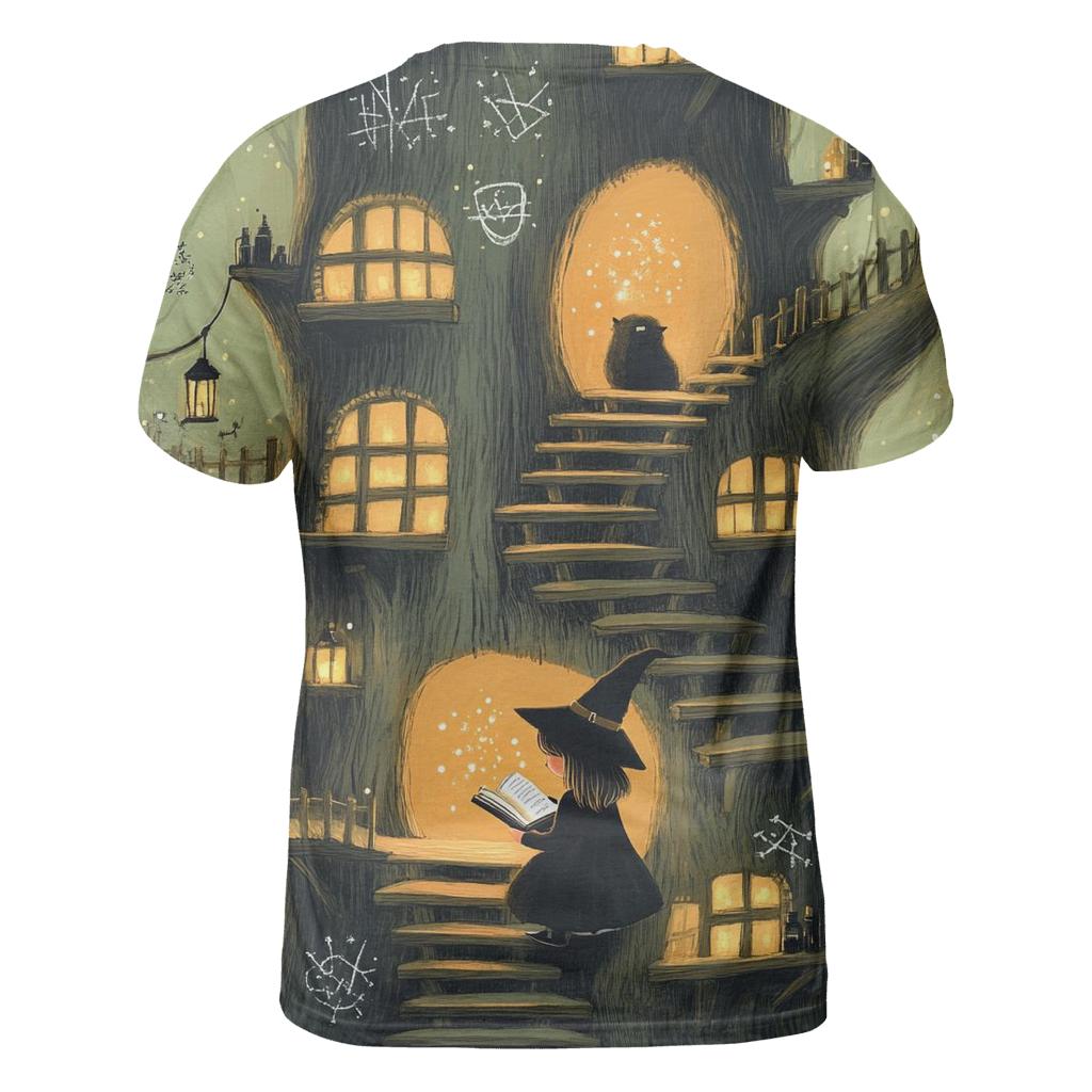 Witch School In Haunted Hollow personalized full print shirts