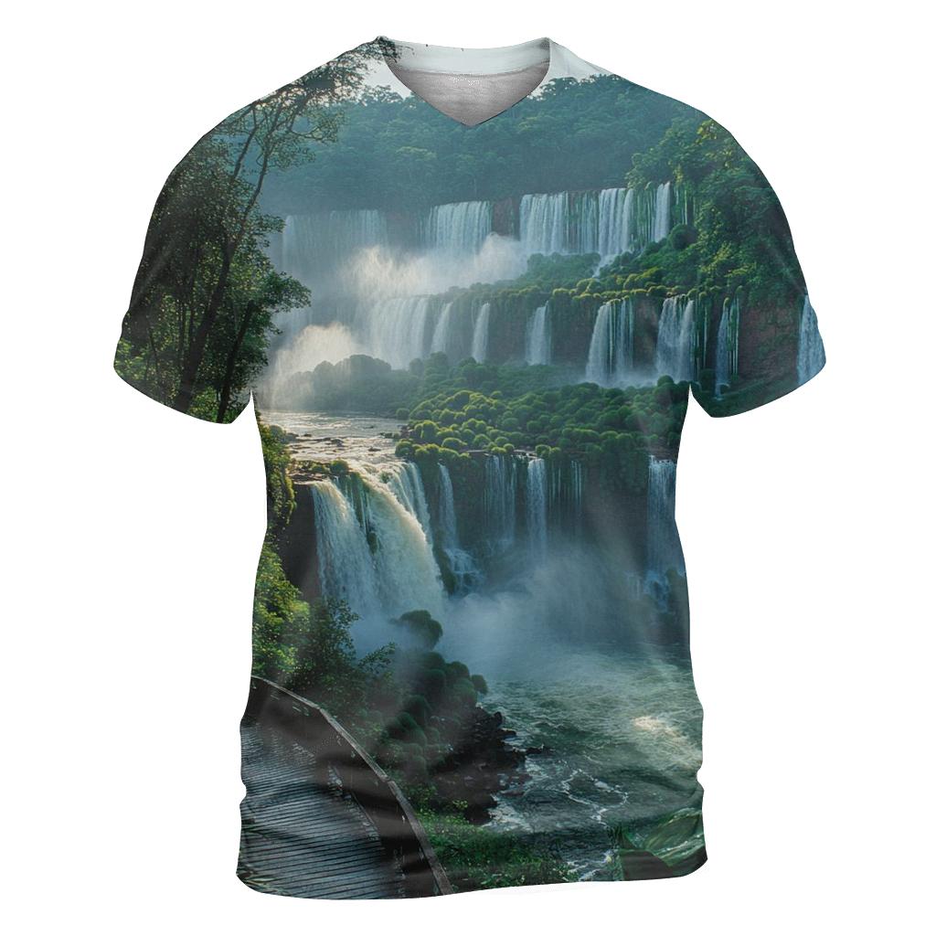 Iguazu Falls - Puerto Iguazu statement graphic shirts