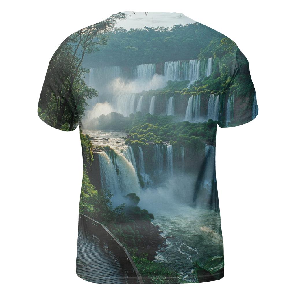 Iguazu Falls - Puerto Iguazu statement graphic shirts