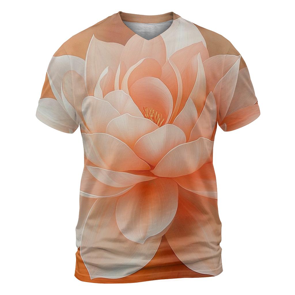 Georgia Okeeffe Inspired Desert Flowers statement graphic shirts