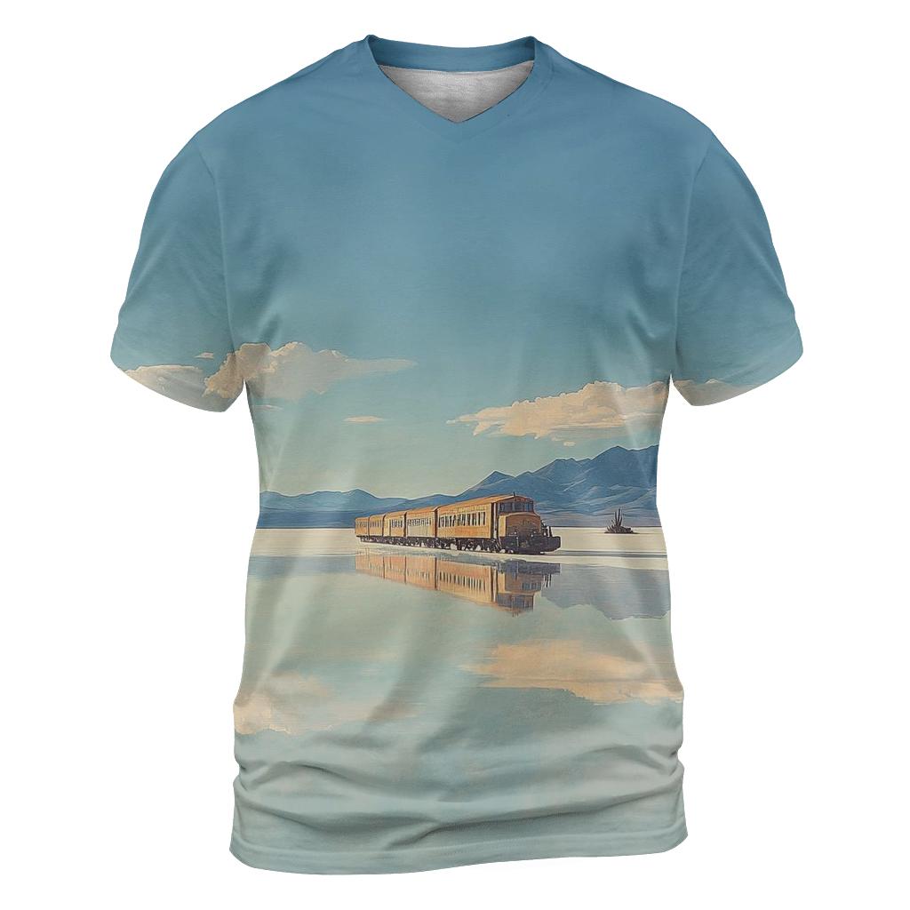 Salar De Uyuni - Uyuni artistic all-over print tops